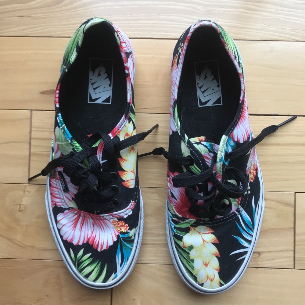 Floral Vans